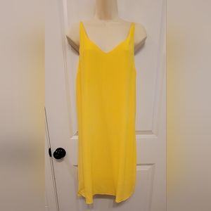 TOPSHOP Slip Dress Like New Yellow sz 6